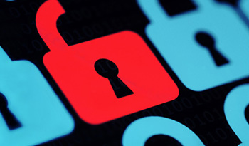 digital locks with one broken